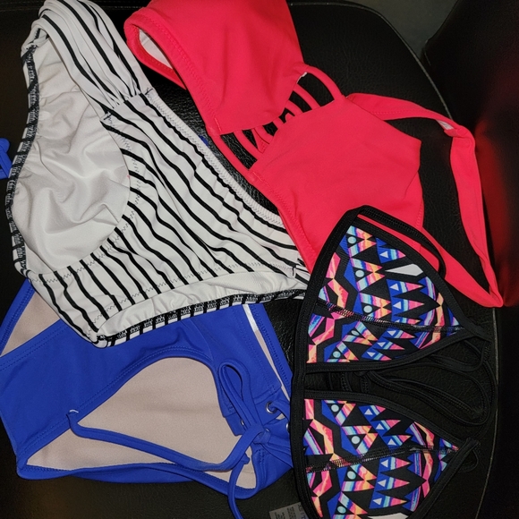 PINK Victoria's Secret Other - Bathing Suit Bundle!  Victoria's Secret and one Exhilaration!  Most NWOT.